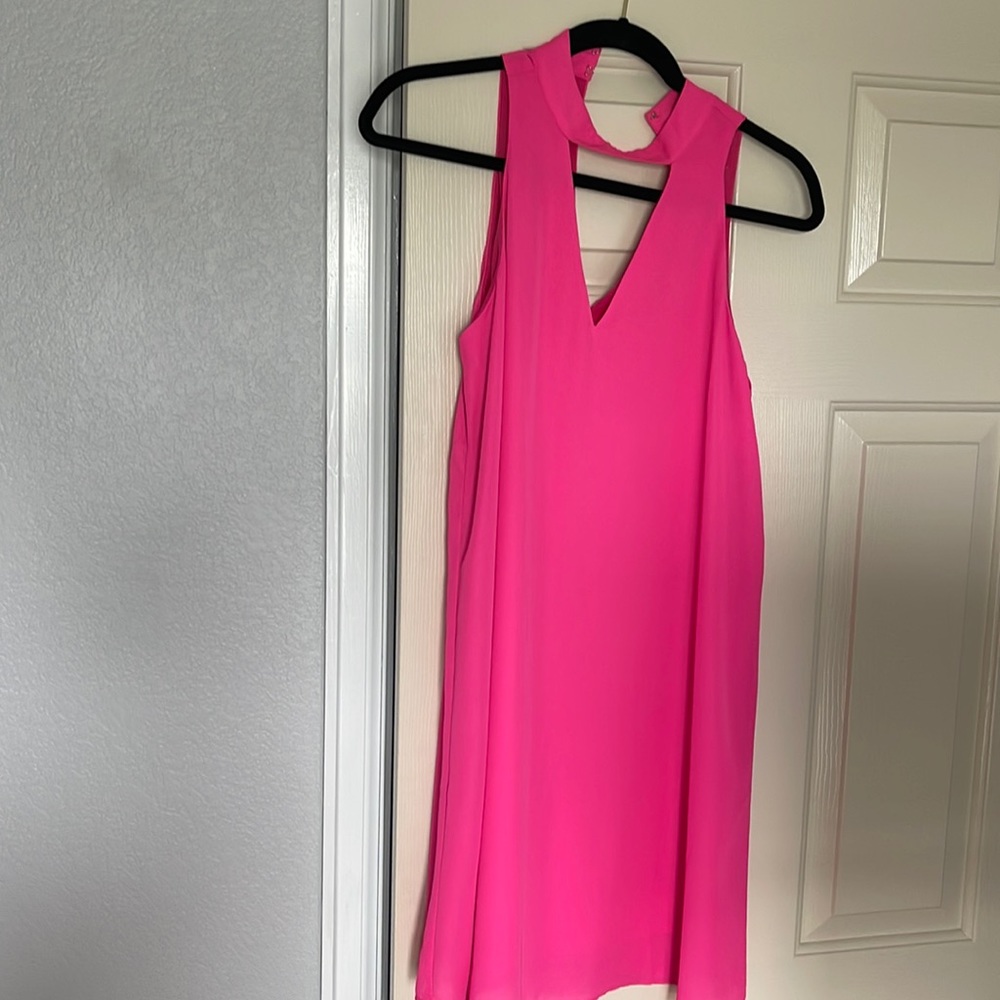 Hot pink dress sz Small